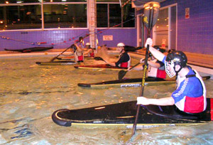 Sprinting for the ball